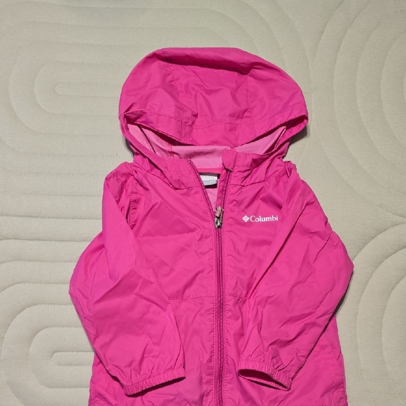 Columbia Vibrant Pink Kids' Jacket - Picture 1 of 4